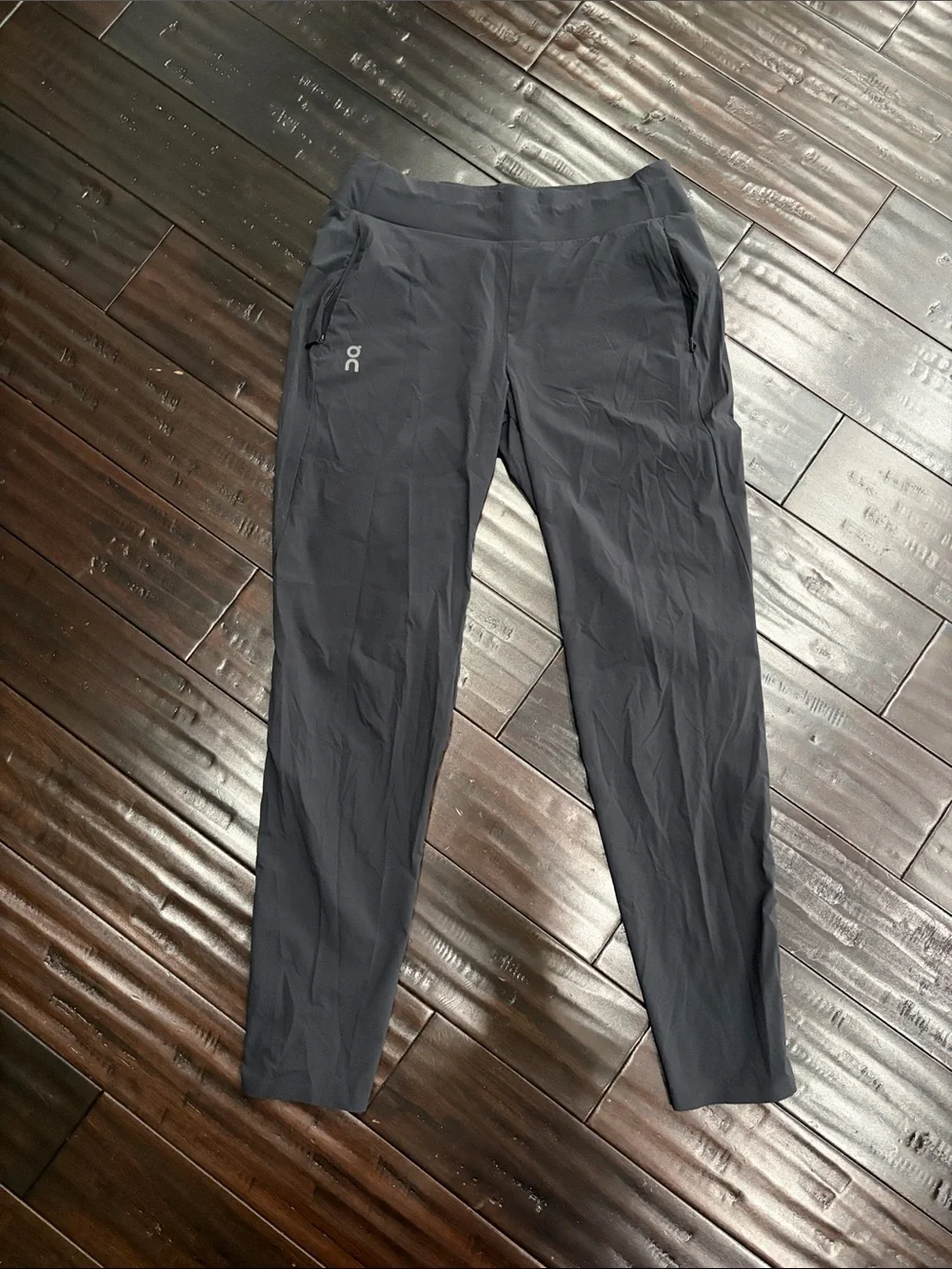 On Running Women's Black Track Joggers with Reflective Logo